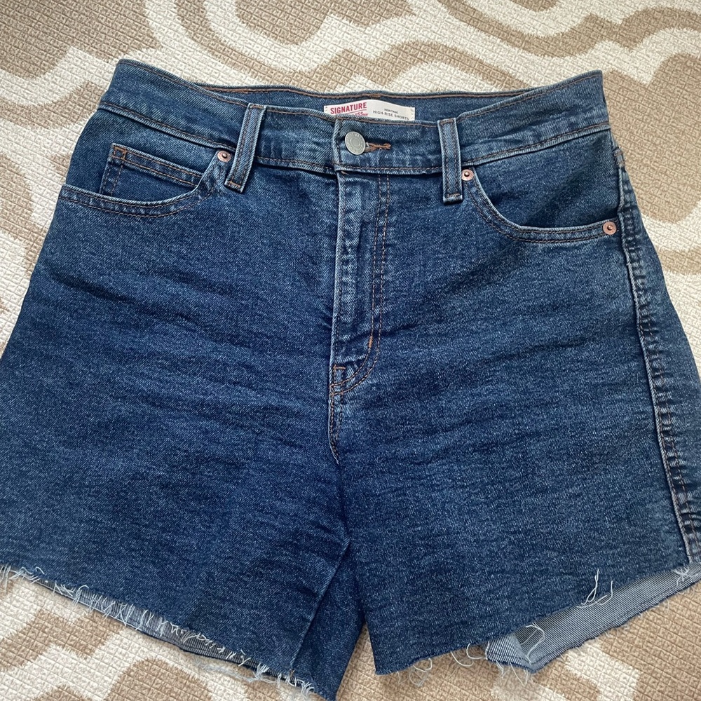 Signature by Levi Strauss Blue Jean Shorts